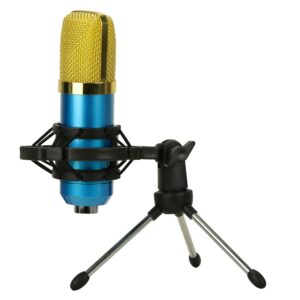 Kit micrófono condensador streaming b2 azul