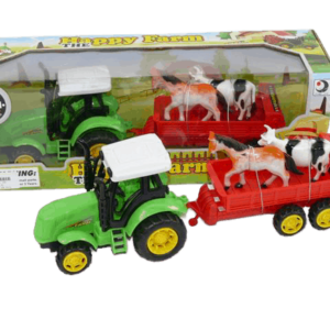 Tractor a fricción con acoplado