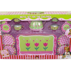 Set de tacitas y accesorios metal