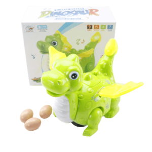 Dinosaurio a pilas pone huevos