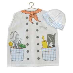 Disfraz de cocinero con gorro