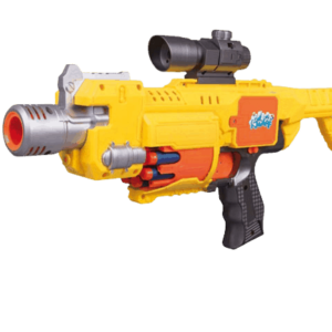 Pistola lanza dardos goma eva