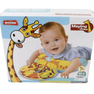 Cojín de actividades de tela suave león