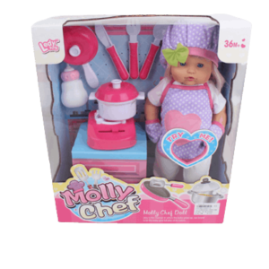 Muñeca Molly chef