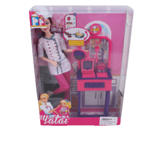 Muñeca chef de 30 cms