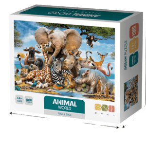 Puzzle mundo animal