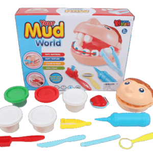Set de moldes y plasticinas dentista