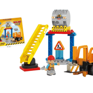 Set de bloques y figuras construcción