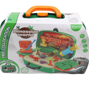 Set de moldes y plasticinas dinosaurios