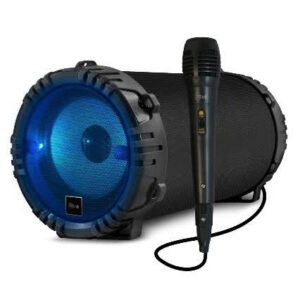 Parlante Bluetooth Zukabass karaoke portátil