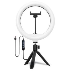 Aro de Luz led con atril plegable