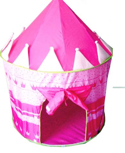 Carpa castillo rosada