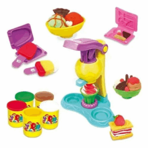 Set de moldes y plasticinas helados