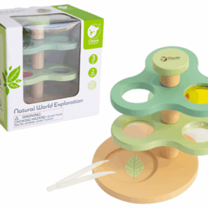 Microscopio de madera Classic World