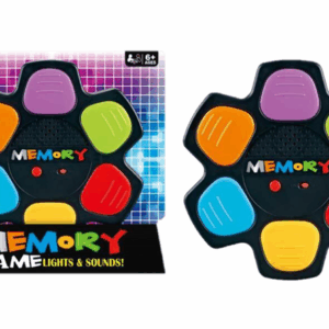 Juego de memoria con luces y sonidos