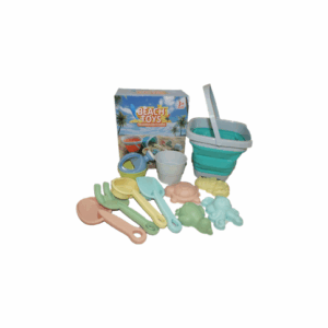 Balde de silicona con accesorios