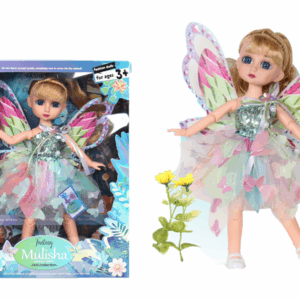 Muñeca mariposa con accesorios