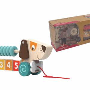 Perrito de arrastre madera Edushape