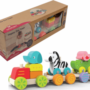 Trencito zoológico madera Edushape
