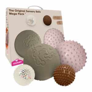 Mega set de 4 pelotas sensoriales Edushape