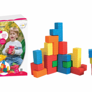Set de bloques rompecabezas Edushape