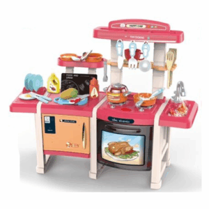 Cocina fucsia con luces y sonidos