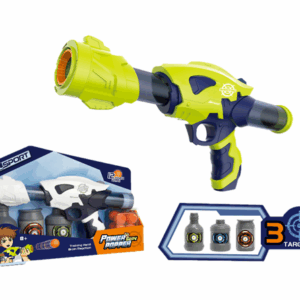 Pistola lanza pelotas de goma eva