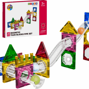 Set de bloques magnéticos transparentes