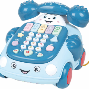 Teléfono de arrastre con piano