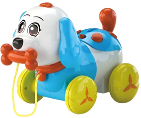 Perrito didáctico de arrastre