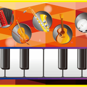 Alfombra piano con luces y sonidos