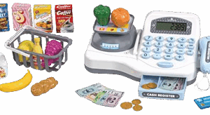 Set máquina registradora con pesa
