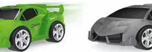 Auto deportivo con reloj control remoto