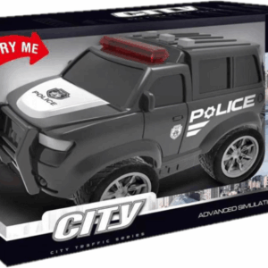 Camioneta policial a fricción