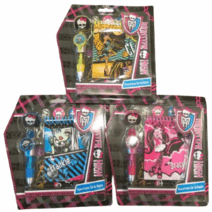 Set libreta y lápiz Monster High